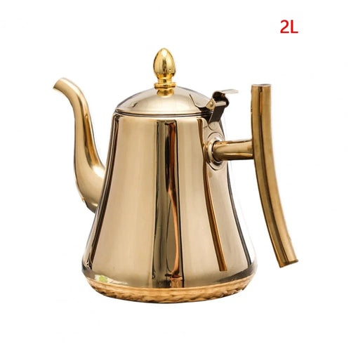 Bouilloire inox avec infuseur compatible toutes plaques