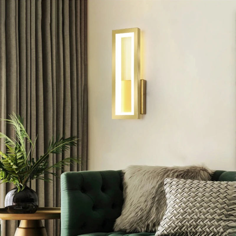 applique murale led minimaliste moderne pour décoration intérieure