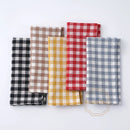 Serviette de table coton motif vichy style classique
