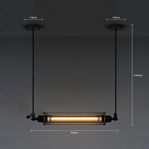 lampe suspendue rétro industrielle pour loft café restaurant réglable