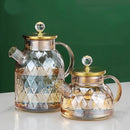 Carafe verre borosilicate grande capacité résistante chaleur