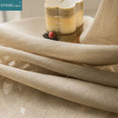 Voilage rayé style europeen americain pour salon chambre