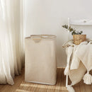 panier à linge pliable en coton et lin grande capacité étanche