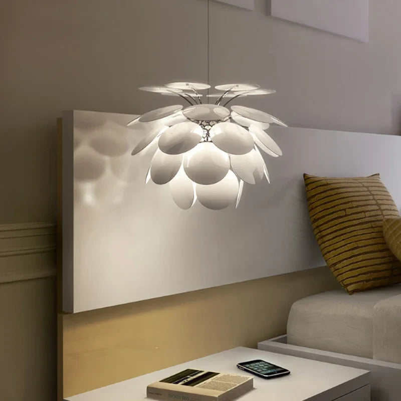 Spanish Designer Pine Cone Pendant Lamp Ceiling Chandelier Suspension Hanging Light Fixture Similar to Original - vue 2 sur 6