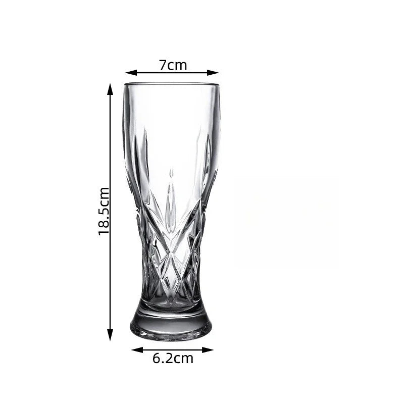 Verre bière sculpté style bar grande capacité 500ml