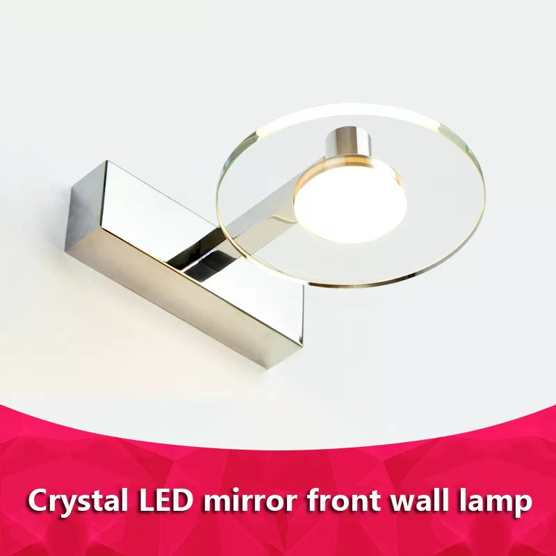 Applique led acrylique miroir 5w anti-buée salle bain - vue 3 sur 7