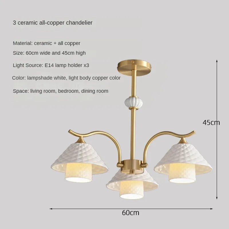 lampe de bureau en céramique et cuivre design moderne angle réglable - vue 10 sur 12