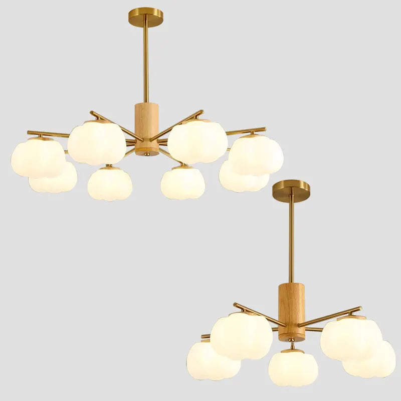 lustre à led moderne design nordique pour décoration intérieure