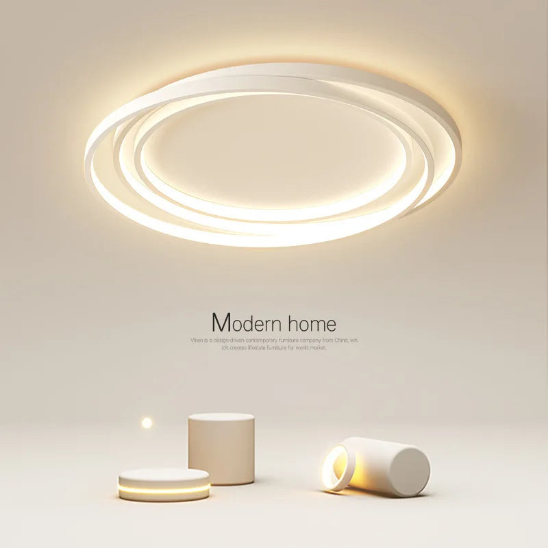 plafonnier led moderne élégant pour décoration intérieure lumineuse