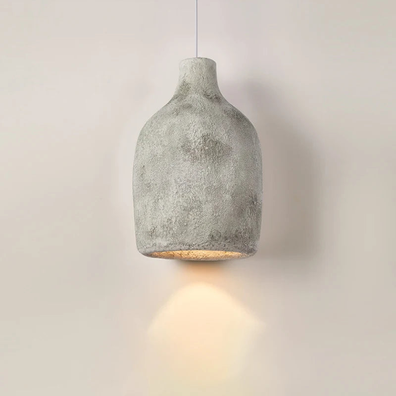 Nordique wabi-sabi vent Restaurant Bar Loft suspension LED lumières lustre salle à manger décor à la maison chambre chevet suspension luminaire - vue 5 sur 13