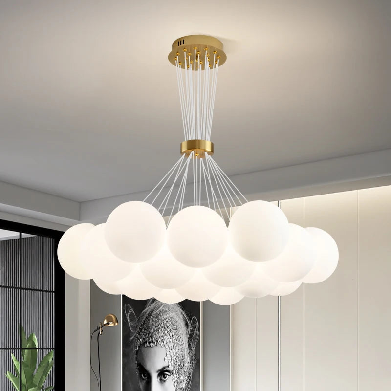 suspension design moderne en forme de lune - vue 2 sur 19