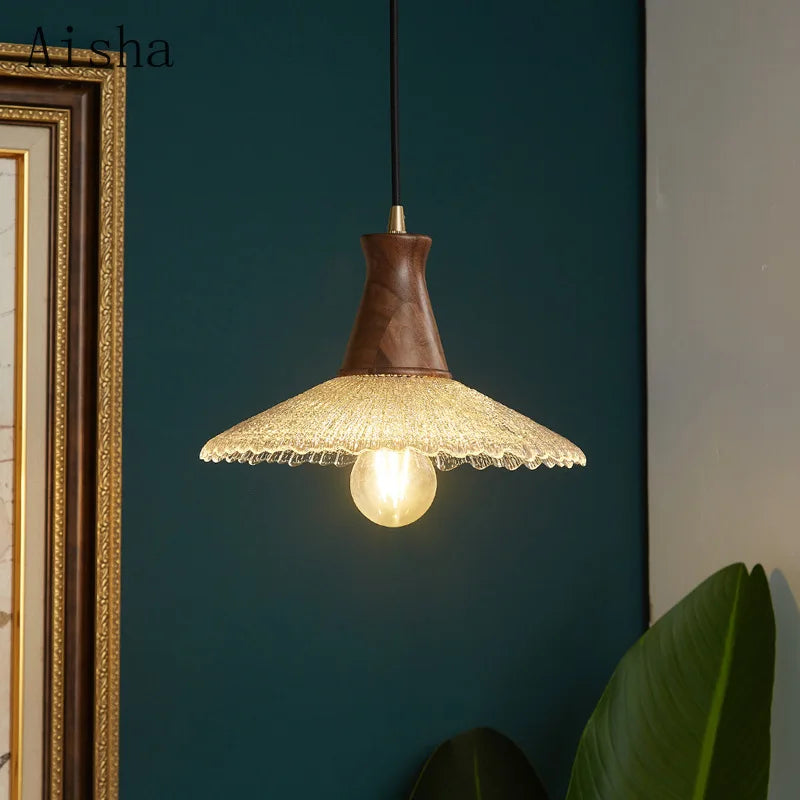 suspension en cuivre vintage style français pour restaurant et bar - vue 4 sur 7