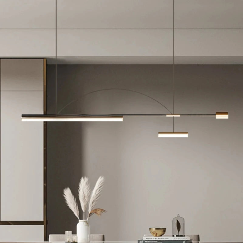 suspension moderne à led pour décoration intérieure minimaliste