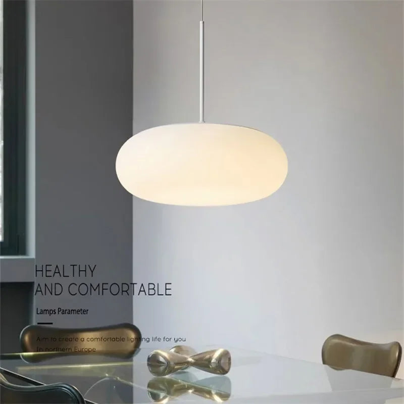 suspension design nordique grande boule pour intérieur - vue 2 sur 12