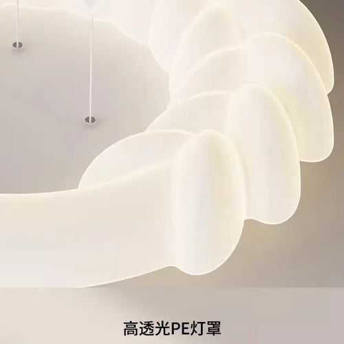 plafonnier nuages à bulles lampe douce pour enfants