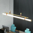 suspension led longue bande style tube design moderne sandyha