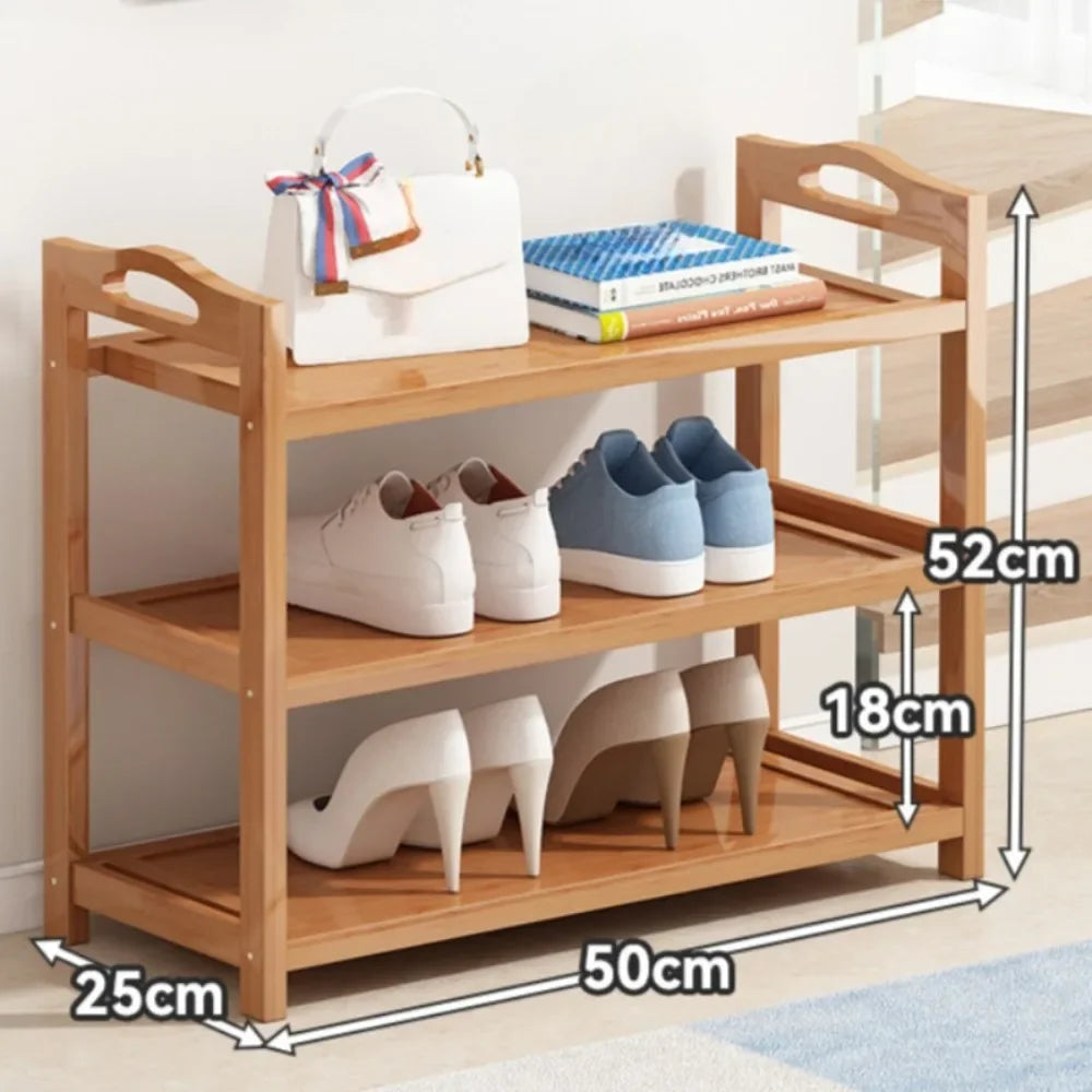 étagère à chaussures intérieure 3 4 5 étages organisateur de rangement multicouche - vue 15 sur 17