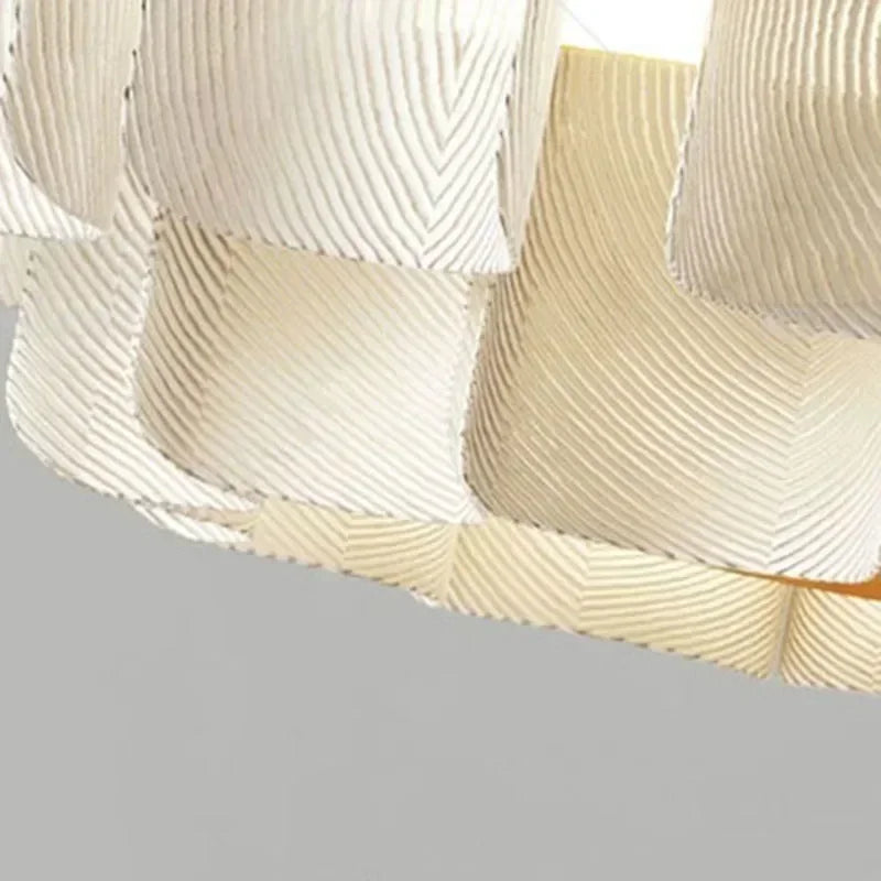 lustre moderne en acrylique style nordique lampe à LED suspendue - vue 6 sur 11