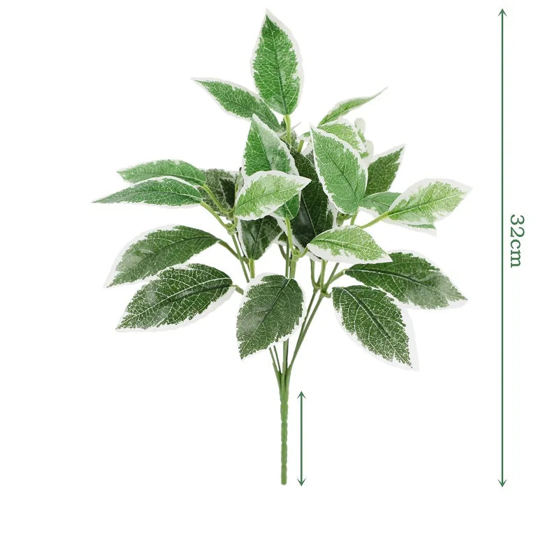 feuilles de bambou artificielles en soie pour décoration élégante - vue 25 sur 32