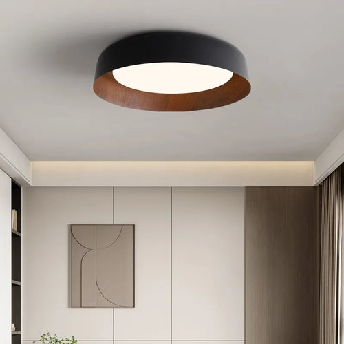 Plafonniers LED nordique pour salon chambre couloir Luminaire blanc noir gris lampe 	 lustres e pendentes