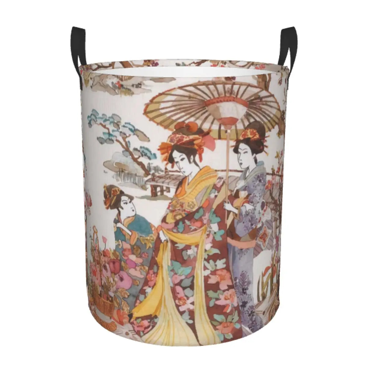 panier à linge pliable personnalisé classique en toile de jouy pour jouets - vue 21 sur 29