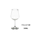 Verres a vin incassables sans pied lave vaisselle