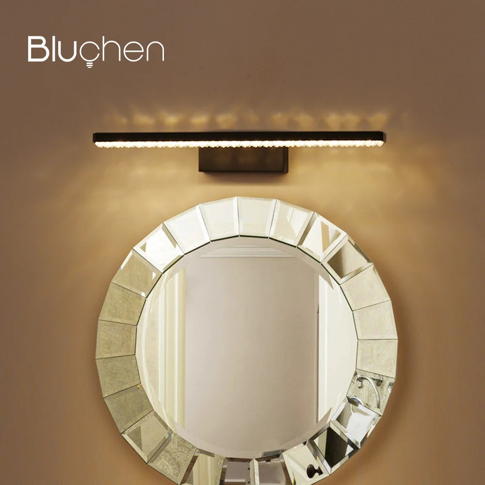 applique murale led moderne abat jour brillant design élégant - vue 4 sur 7