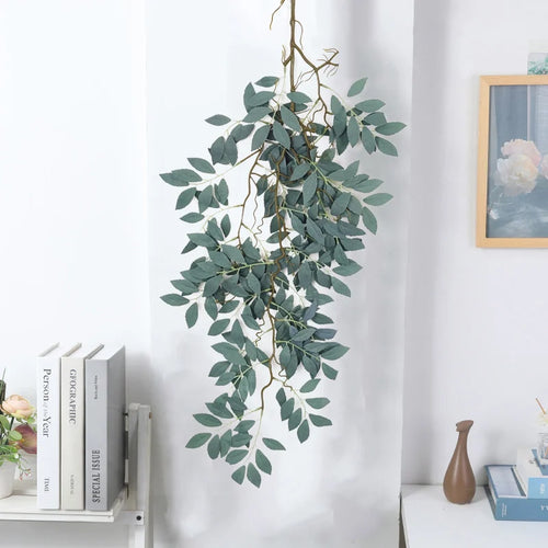 feuilles artificielles à suspendre pour décoration de mariage et événements