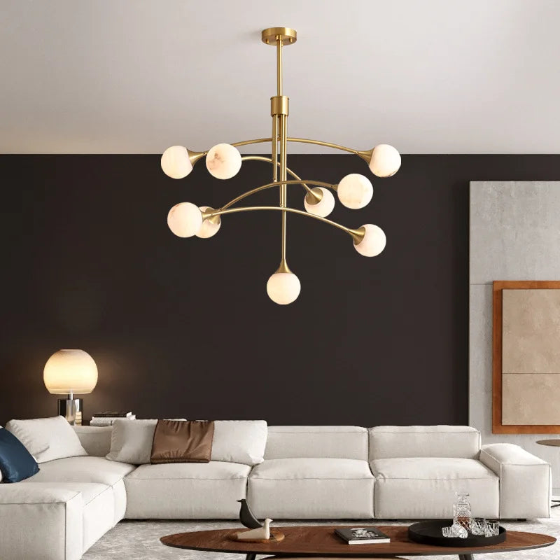 suspension moderne créative en fer pour décoration intérieure - vue 3 sur 8