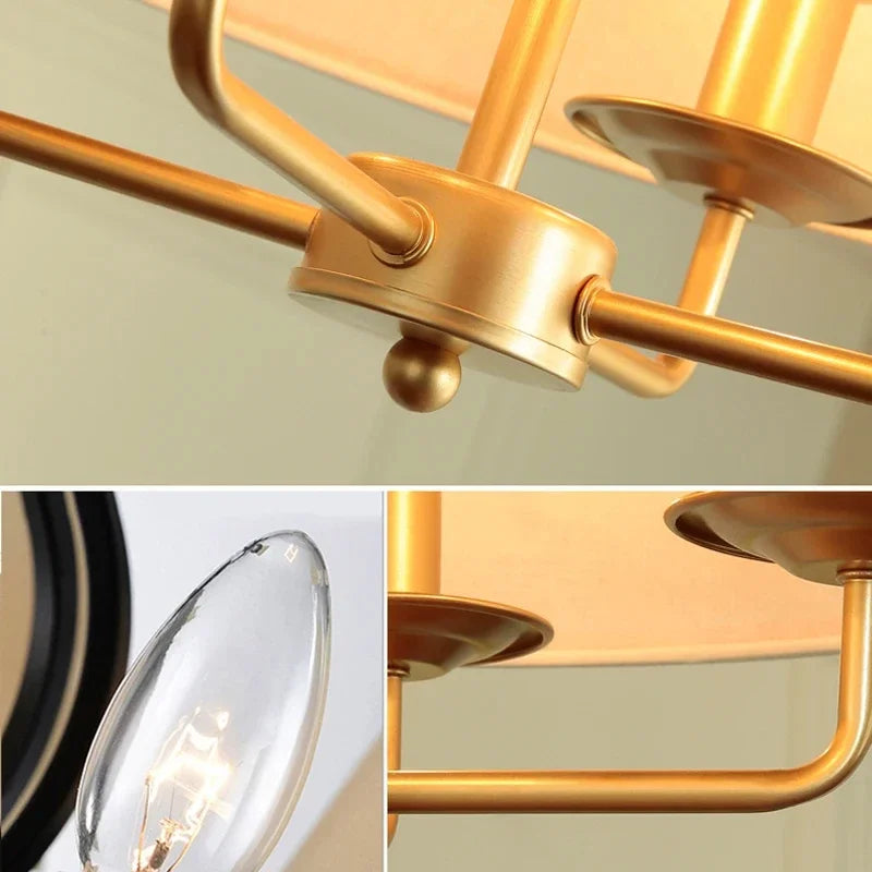 Suspension Américain rétro salon décor à la maison pour salle à manger moderne - vue 7 sur 11