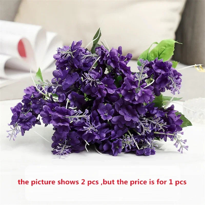 bouquet de jacinthes artificielles pour décoration florale élégante - vue 10 sur 13