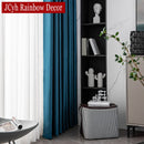 Rideau occultant moderne isolant thermique pour chambre salon