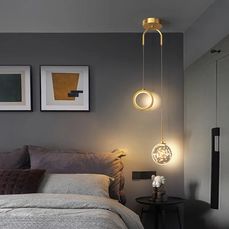 Suspension LED au design nordique moderne