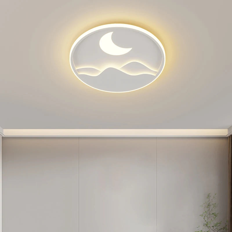 plafonnier moderne à leds pour un éclairage intérieur simple et élégant - vue 6 sur 8