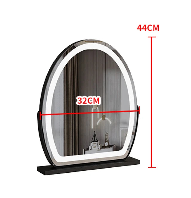 miroir de courtoisie éclairé avec capteur tactile et éclairage dimmable - vue 12 sur 15