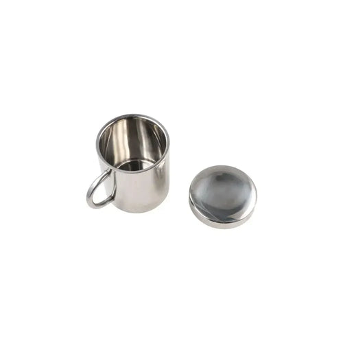 Mug inox double paroi avec anse incassable