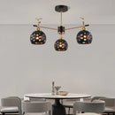 Style scandinave suspension lampe chambre plafonniers salon lampes suspendues cuisine plafond lustre E27 tête de lampe