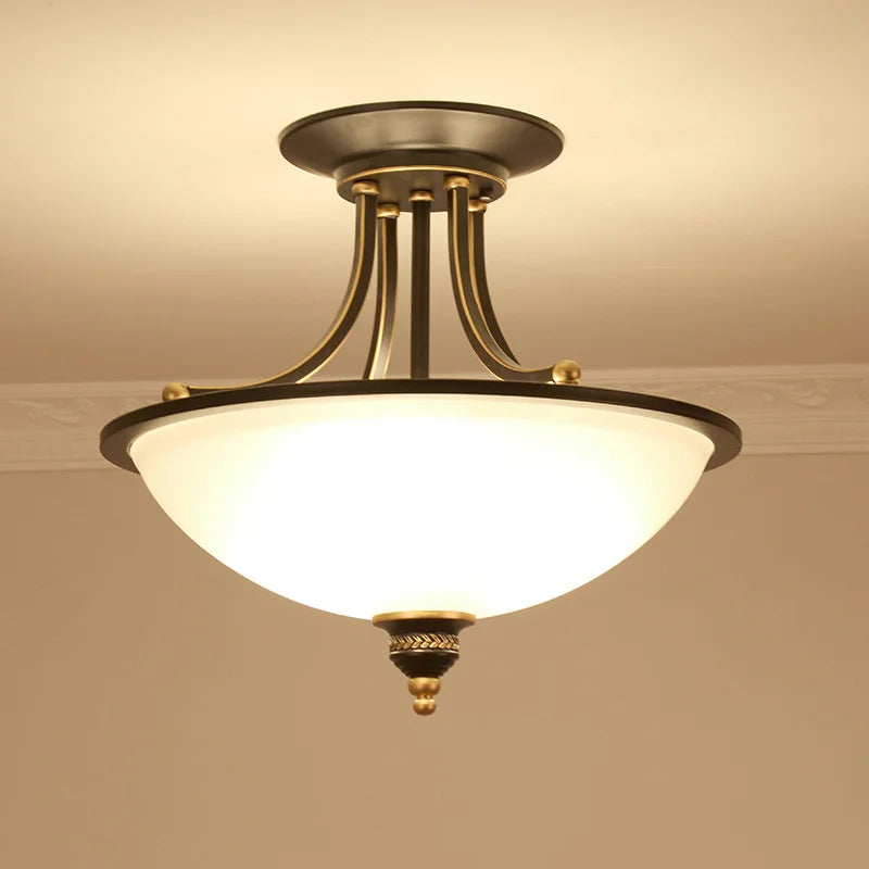 plafonnier vintage style européen pour décoration intérieure