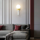 Applique murale LED en marbre pour chambre d'enfant