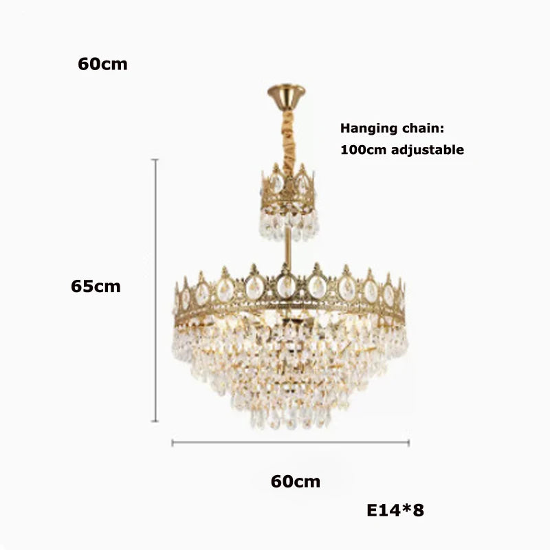 lustre en cristal k9 dimmable pour un éclairage élégant