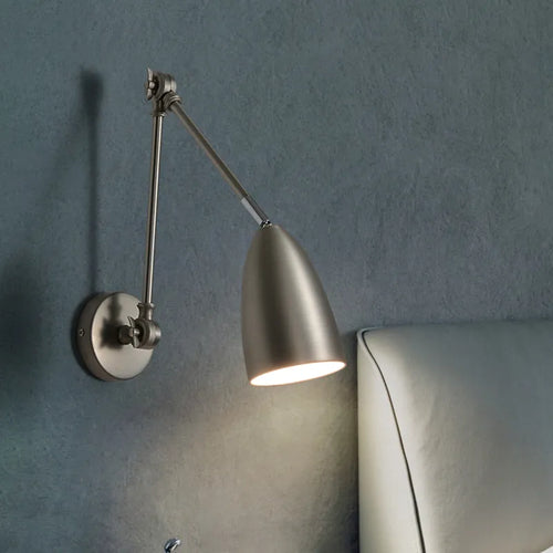 Applique murale nordique moderne Led applique murale en fer pour salon chambre étude décoration maison industrielle chevet appliques murales