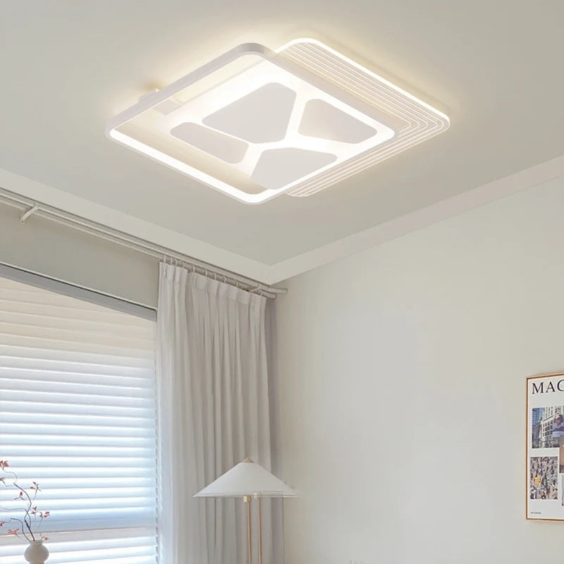 plafonnier led moderne minimaliste pour une atmosphère élégante - vue 6 sur 9