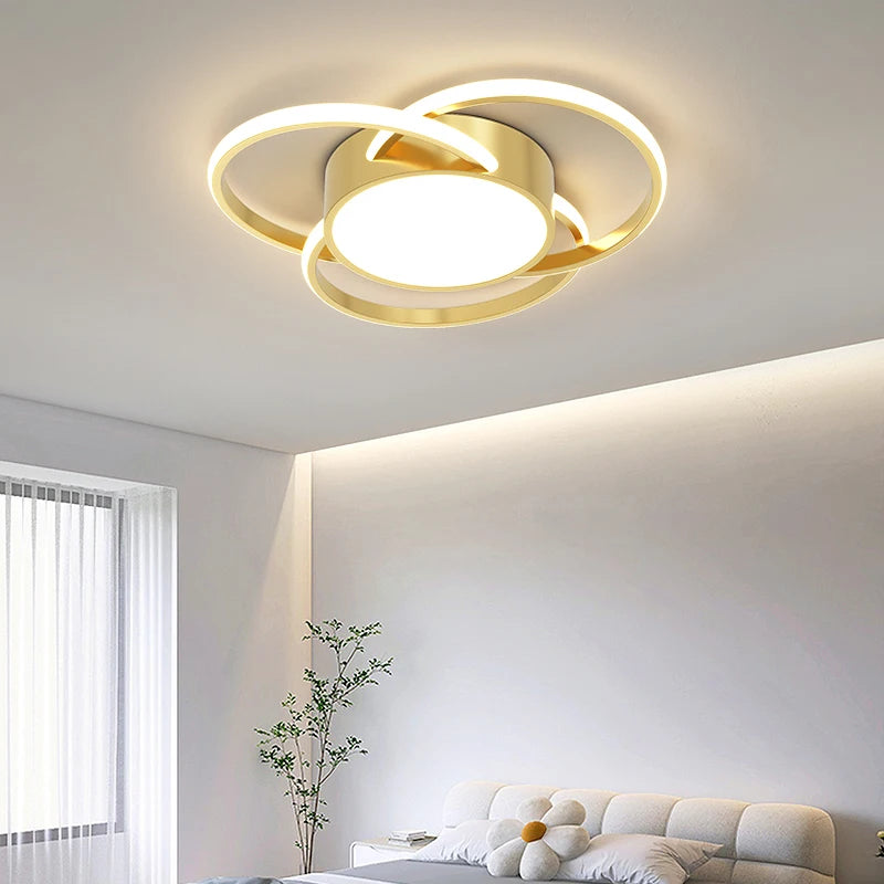 lustre moderne led pour décoration intérieure nordique élégante - vue 6 sur 21