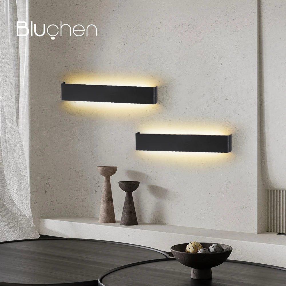 Applique murale moderne led intérieur haut vers le bas
