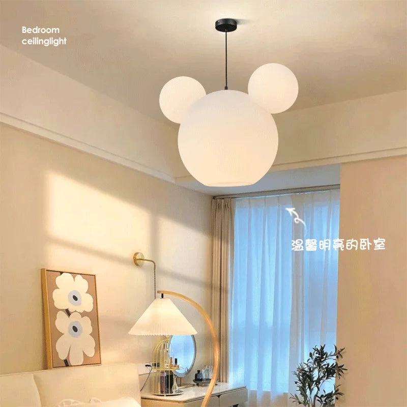 lampe nordique de luxe minimaliste mickey pour enfants