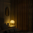 Rideau occultant style rétro floral pour salon chambre