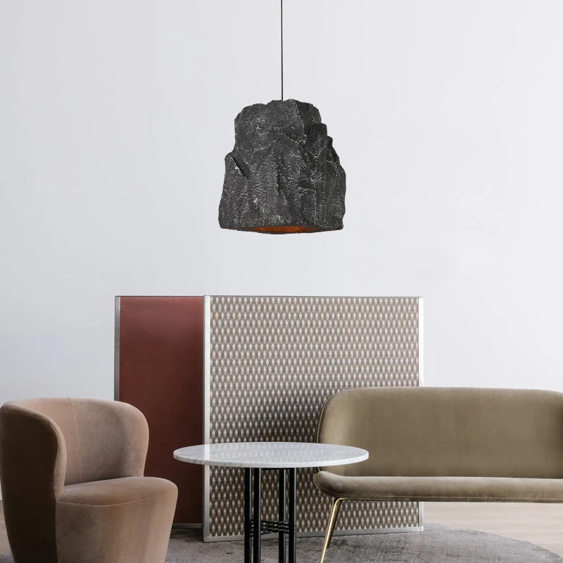 lustre nordique fait main imitation pierre style wabi sabi