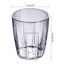Gobelets acrylique incassables reutilisables 280 ml lave vaisselle