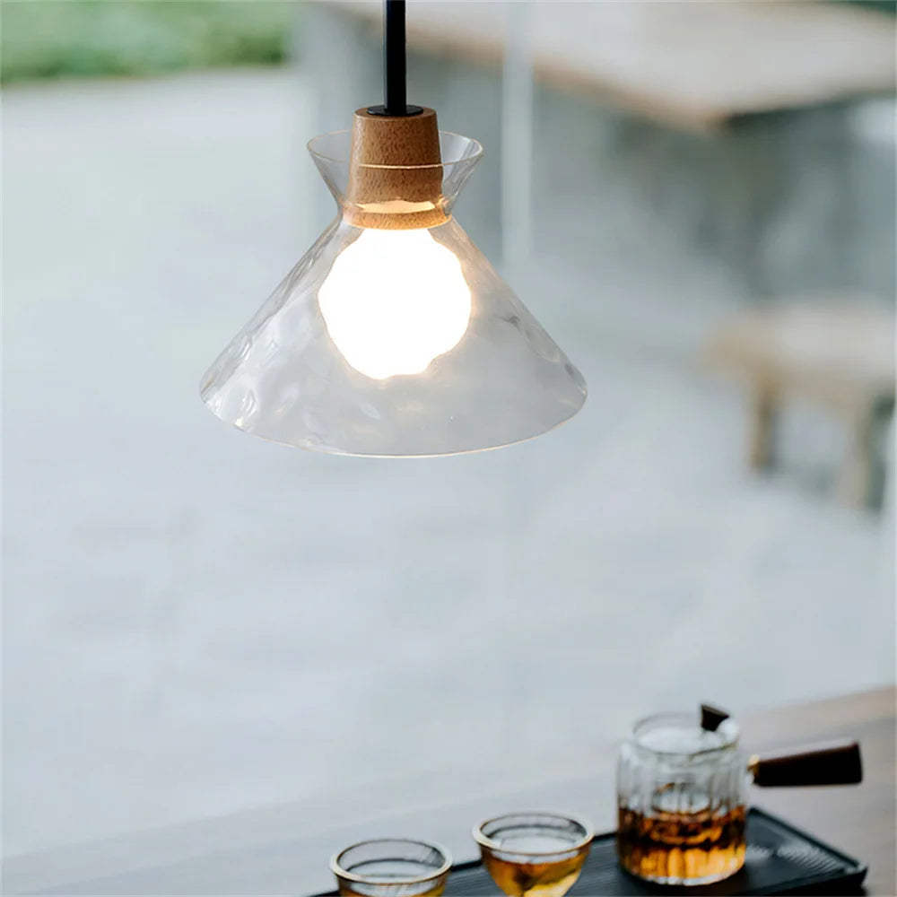 suspension en verre moderne pour décoration intérieure élégante - vue 7 sur 9