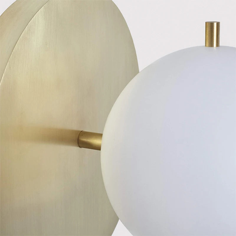 Light Luxury All Copper Wall Lamp, Post-modern Villa, Minimalist Living Room, Background Wall, Creative Bedroom, Bedside Lamp